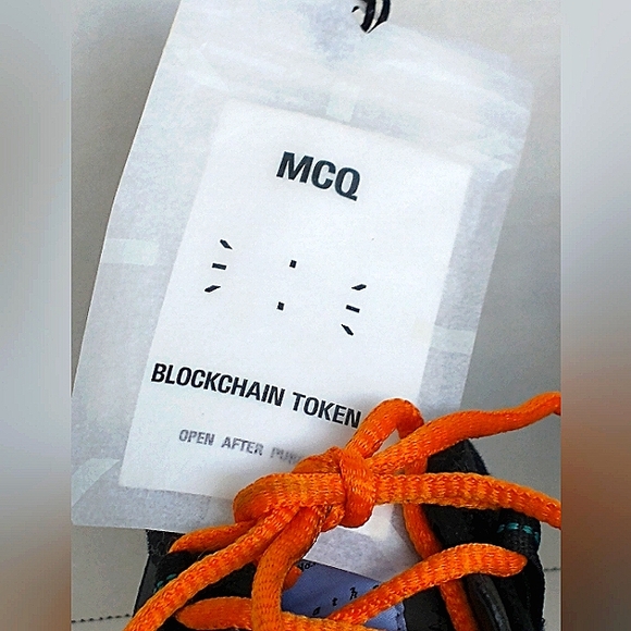 New w/o Box MCQ By Alexander McQueen Black Orbyt Descender Men's Sneakers EU 42 - Picture 9 of 16